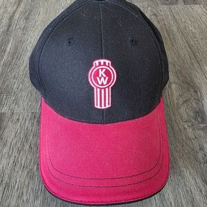 Kenworth Trucks Red/black Logo Baseball Hat